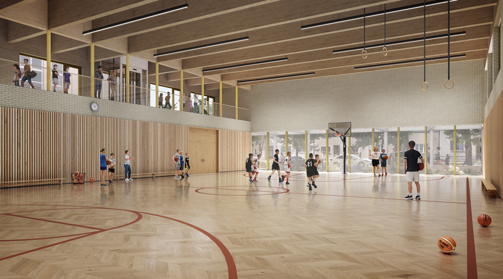 Dostavba základní školy Tyršova, Slavkov u Brna