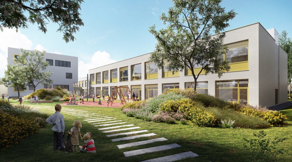 Dostavba základní školy Tyršova, Slavkov u Brna