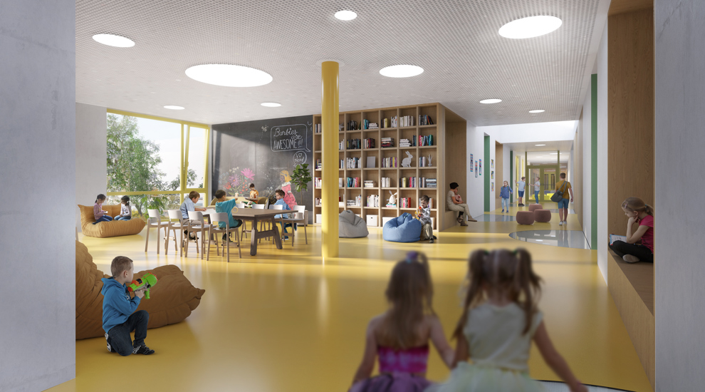 Dostavba základní školy Tyršova, Slavkov u Brna