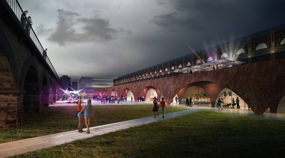 Budoucnost centra Brna ve variantě nádraží u řeky