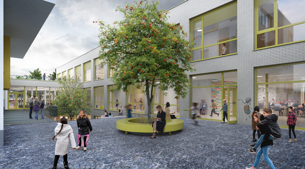 Dostavba základní školy Tyršova, Slavkov u Brna